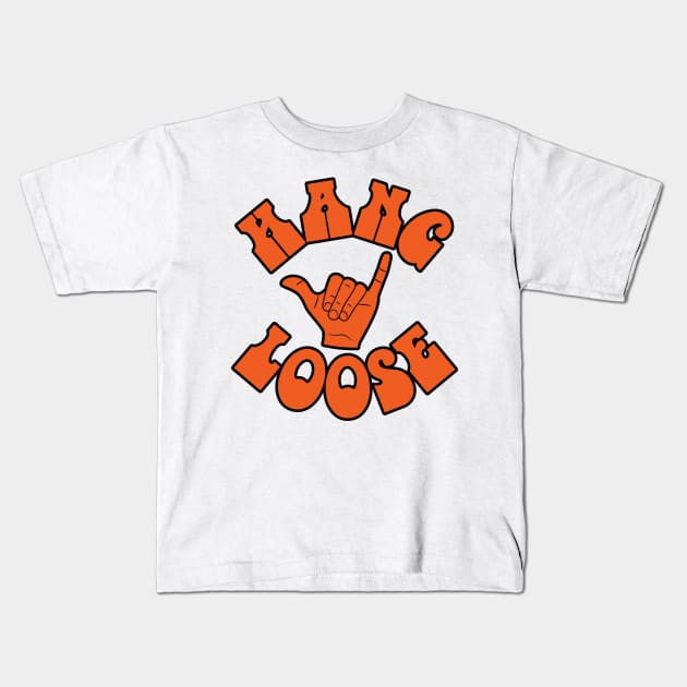 Hang Loose ))(( Shaka Surfing Sign Hawaii Design Kids T-Shirt by darklordpug